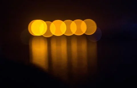 Bokeh light background image. Stock Photos