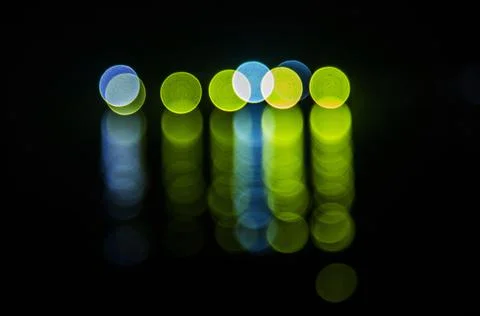 Bokeh light background image. Stock Photos