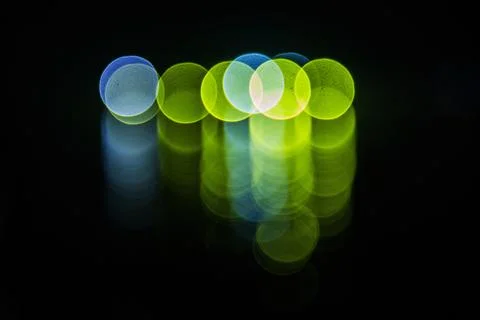 Bokeh light background image. Stock Photos