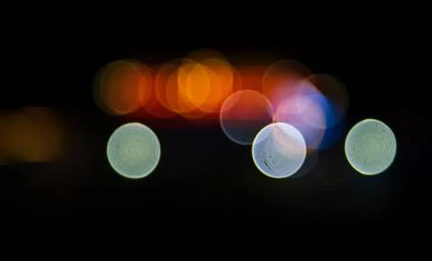 Bokeh light background image. Stock Photos
