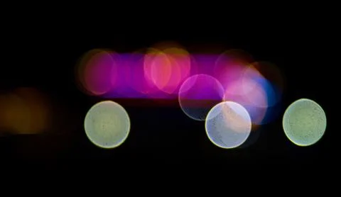 Bokeh light background image. Stock Photos