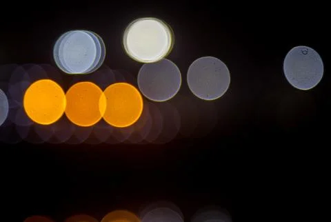 Bokeh light background image. Stock Photos