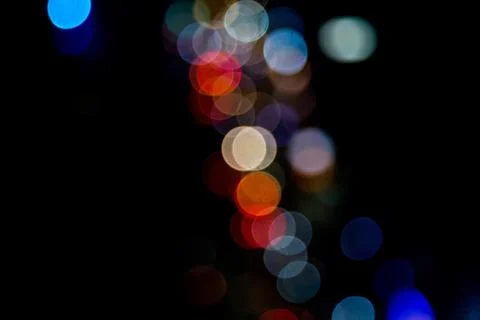 Bokeh light background image. Stock Photos