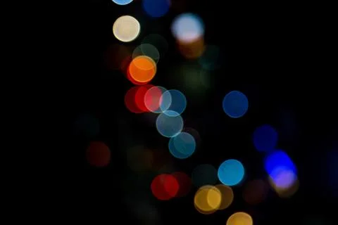 Bokeh light background image. Stock Photos