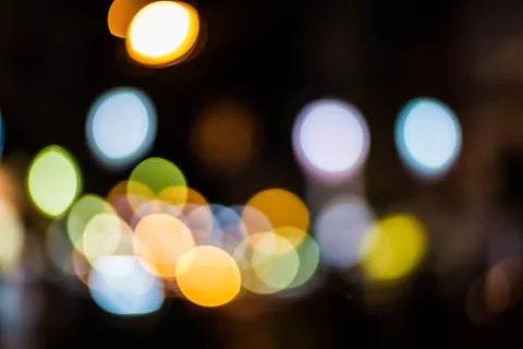 Bokeh of light background. Stock Photos