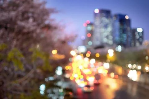 Bokeh light background Stock Photos