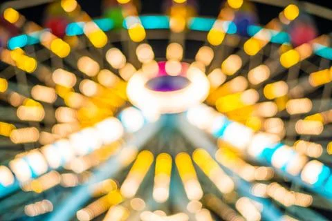 Bokeh of light background. Stock Photos