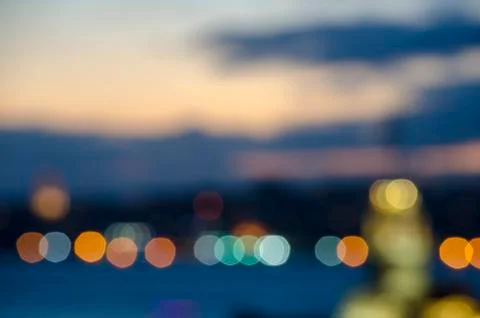 Bokeh Light Background Stock Photos