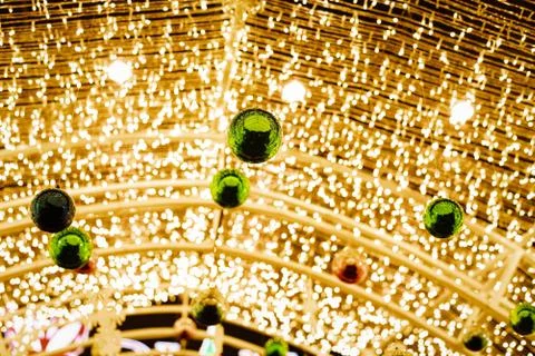 The bokeh light background, Foto stock