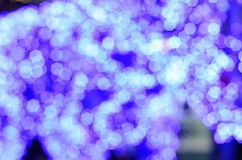 Bokeh light from blur background Stock Photos