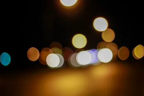 Bokeh light, bokeh background. Stock Photos