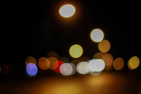 Bokeh light, bokeh background. Stock Photos