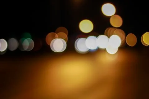 Bokeh light, bokeh background. Stock Photos