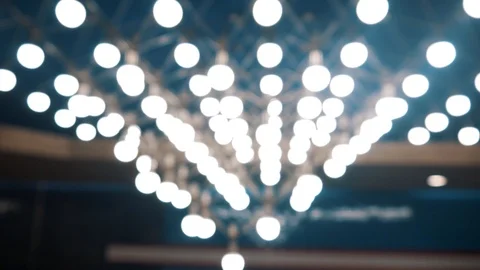 Bokeh Light Bubbles Stock Footage 96520892