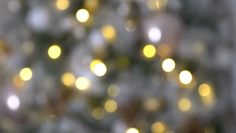 Bokeh light christmas background Stock Footage 95677988