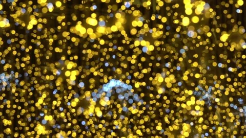 Bokeh light christmas background Stock Footage 95698761