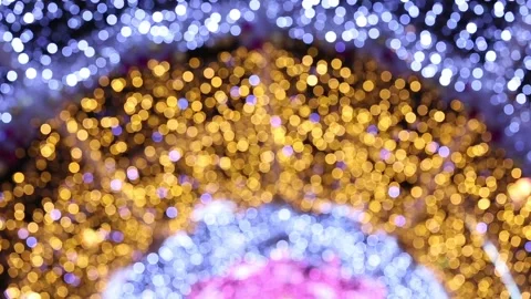 Bokeh light christmas background 库存影片 99089856