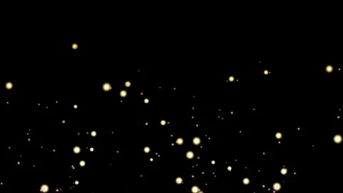 Bokeh Light Circle Floating Background Loop Stock Footage 316879331