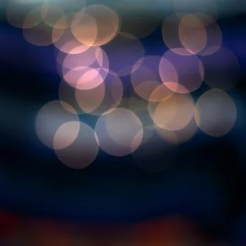 Bokeh light with dark background Stock Photos
