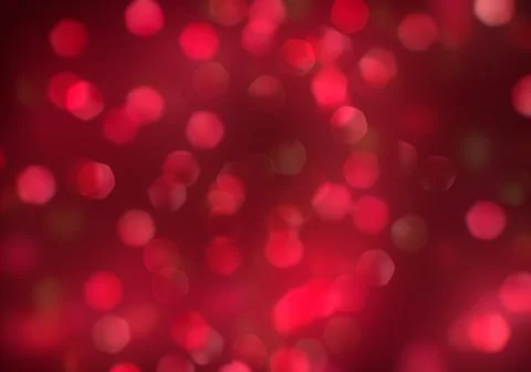 Bokeh of light on dark background. Various patterns. Stock Illustration