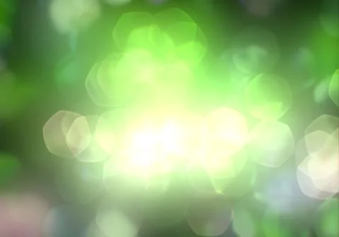 Bokeh of light on dark background. Various patterns. Illustrazione stock