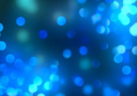 Bokeh of light on dark background. Various patterns. Illustrazione stock