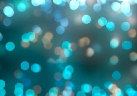 Bokeh of light on dark background. Various patterns. Illustrazione stock