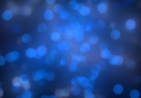 Bokeh of light on dark background. Various patterns. Illustrazione stock