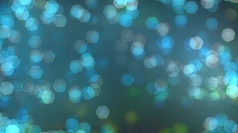Bokeh of light on dark background. Various patterns. Stock Illustration