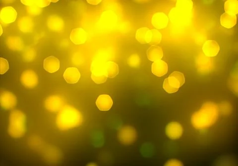Bokeh of light on dark background. Various patterns. Illustrazione stock