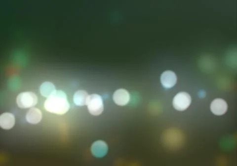 Bokeh of light on dark background. Various patterns. Stock Illustration