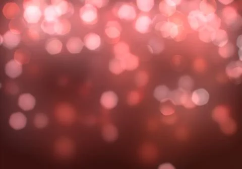 Bokeh of light on dark background. Various patterns. Illustrazione stock
