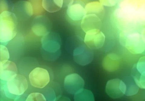 Bokeh of light on dark background. Various patterns. Stock Illustration