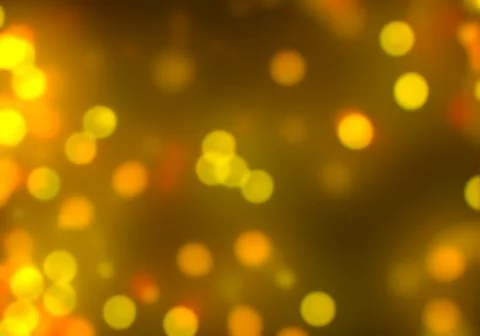 Bokeh of light on dark background. Various patterns. Stock Illustration