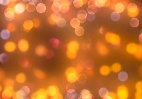 Bokeh of light on dark background. Various patterns. Stock Illustration