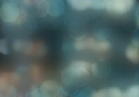 Bokeh of light on dark background. Various patterns. Stock Illustration