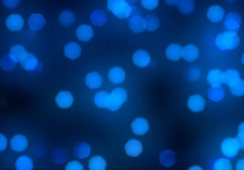 Bokeh of light on dark background. Various patterns. Stock Illustration