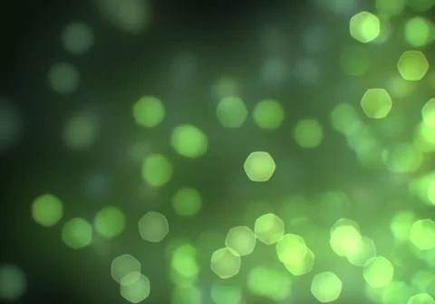 Bokeh of light on dark background. Various patterns. Illustrazione stock