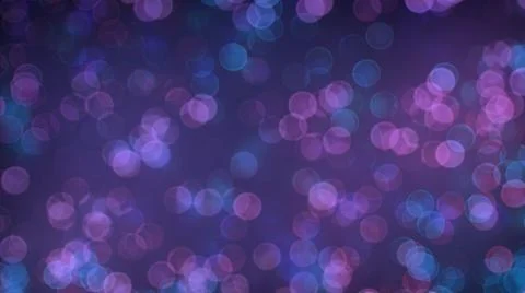 Bokeh of light on dark background. Various patterns. Stock Illustration