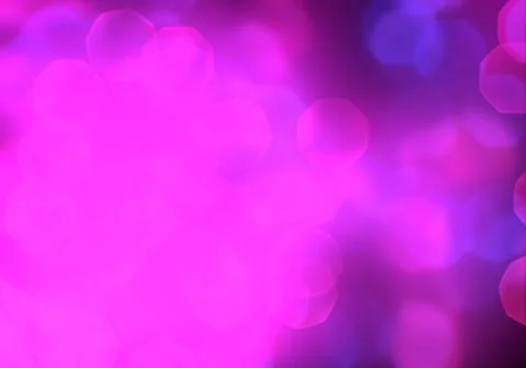 Bokeh of light on dark background. Various patterns. Stock Illustration