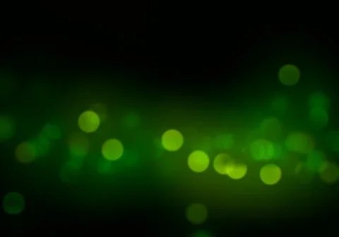 Bokeh of light on dark background. Various colorful patterns. Stock Illustration