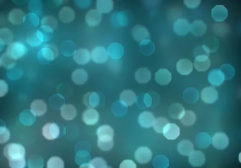 Bokeh of light on dark background. Various colorful patterns. Illustrazione stock