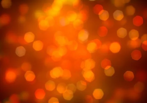 Bokeh of light on dark background. Various colorful patterns. Stock Illustration