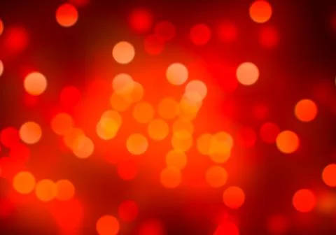 Bokeh of light on dark background. Various colorful patterns. Stock Illustration