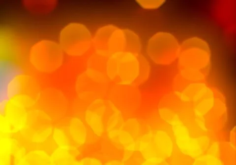 Bokeh of light on dark background. Various colorful patterns. Illustrazione stock