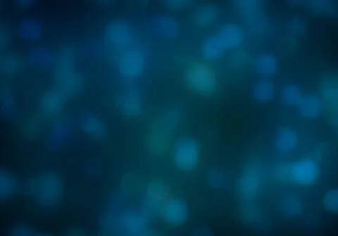 Bokeh of light on dark background. Various colorful patterns. Stock Illustration