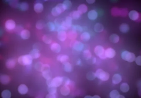 Bokeh of light on dark background. Various colorful patterns. Illustrazione stock