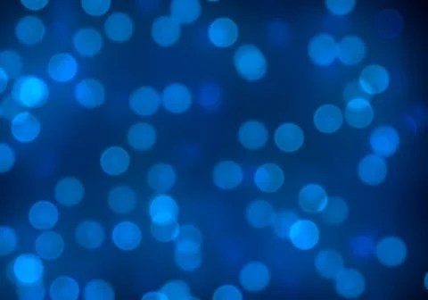 Bokeh of light on dark background. Various colorful patterns. Stock Illustration