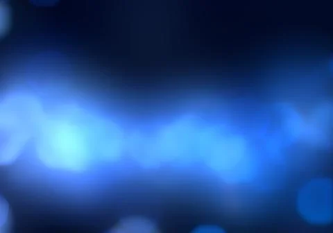 Bokeh of light on dark background. Various colorful patterns. Stock Illustration