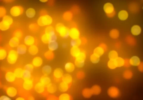 Bokeh of light on dark background. Various colorful patterns. Stock Illustration